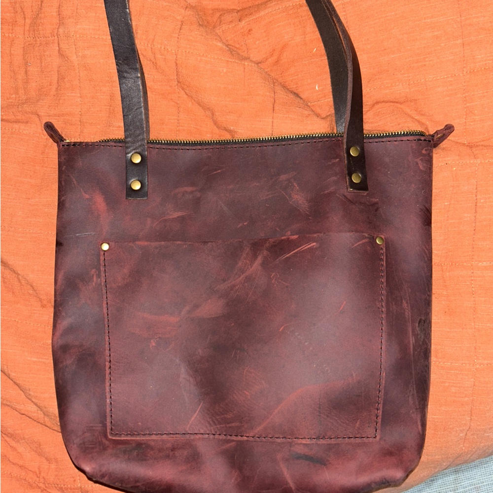 Portland leather goods ‘mystery tote’